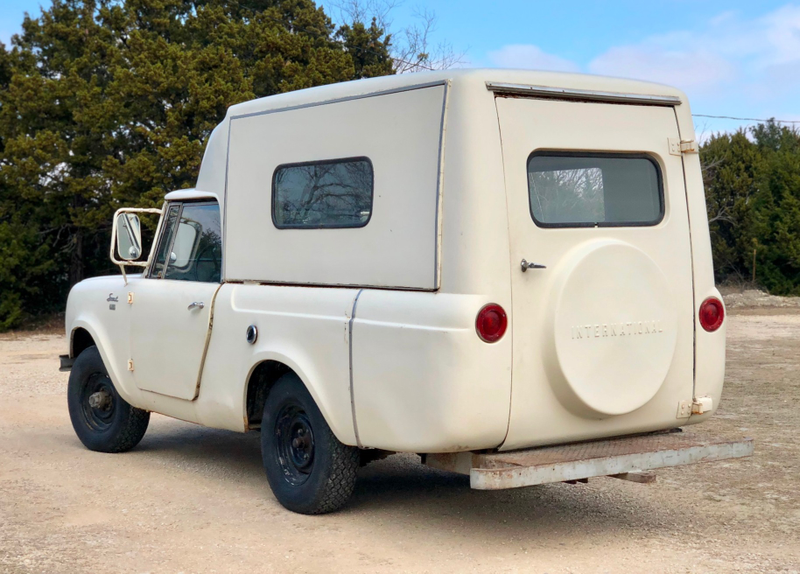 Illustration for article titled You Can Live In This Scout-Based Camper, But You Can't Drive Your House